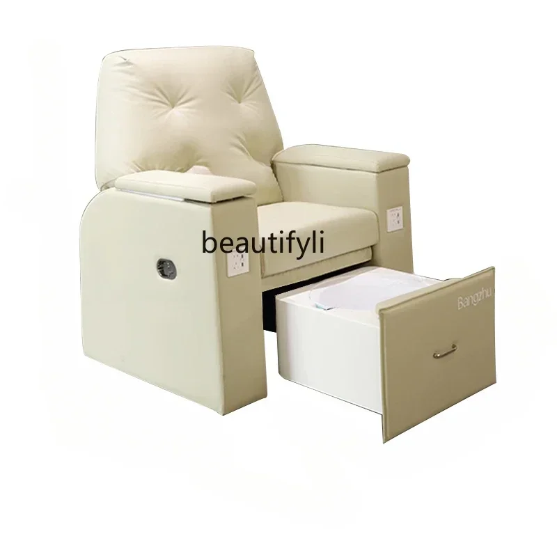 

Z189 Y Nail Sofa Electric Foot Bath SPA Chair Hand and Care Multifunctional Foot Washing Chair Special Eyelash Sofa Foot Chair