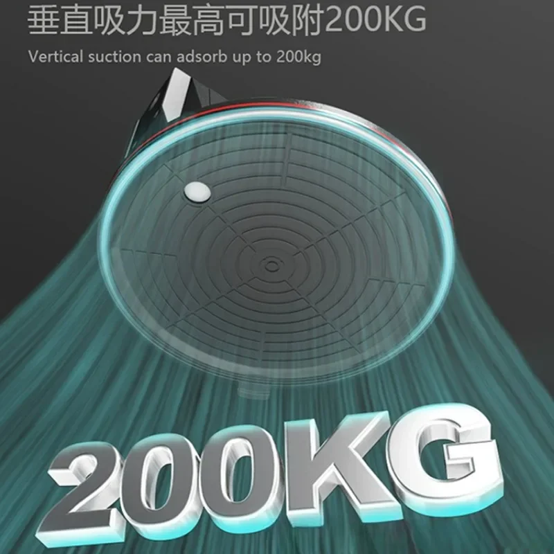P618a Digital Display Vacuum Electric Suction Cup Glass Tile Tension Automatic Air Filling Tile Heavy Duty Sucker