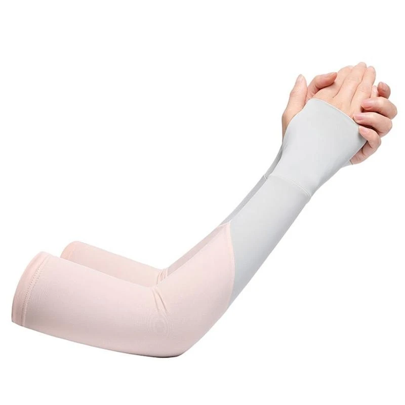 Uv for Protection Cooling for Sun Sleeves Arm Sleeves With Thumb Holes Long Arm Cover Cycling Arm Sleeves for Sport Dri