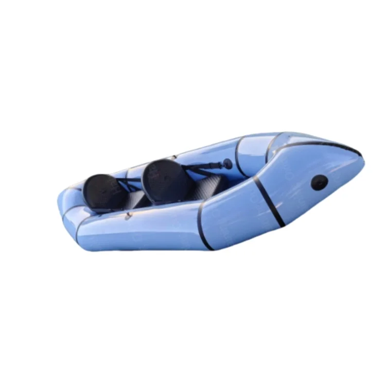 Customize Packraft 3.1m Air Bottom Inflatable Boat for 2 People