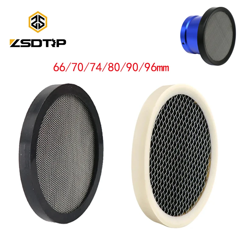 ZSDTRP 66/70/74/80/90/96mm Motorcycle Carburetor Air Filter Cup Net Velocity Stack fits 38/42/50/55/63mm Carb Part