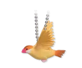 yellow bird wings up