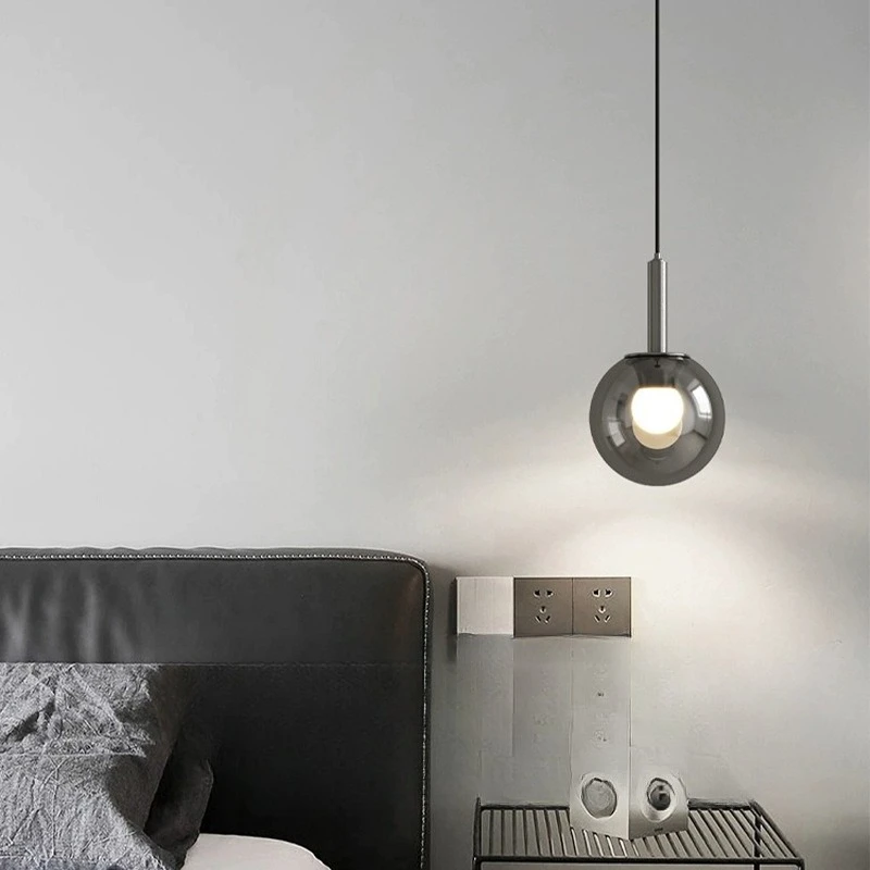 Lampadario da comodino luce di lusso 2025 nuova lampada lampadario sollevabile per soggiorno divano bar sensibile al tocco