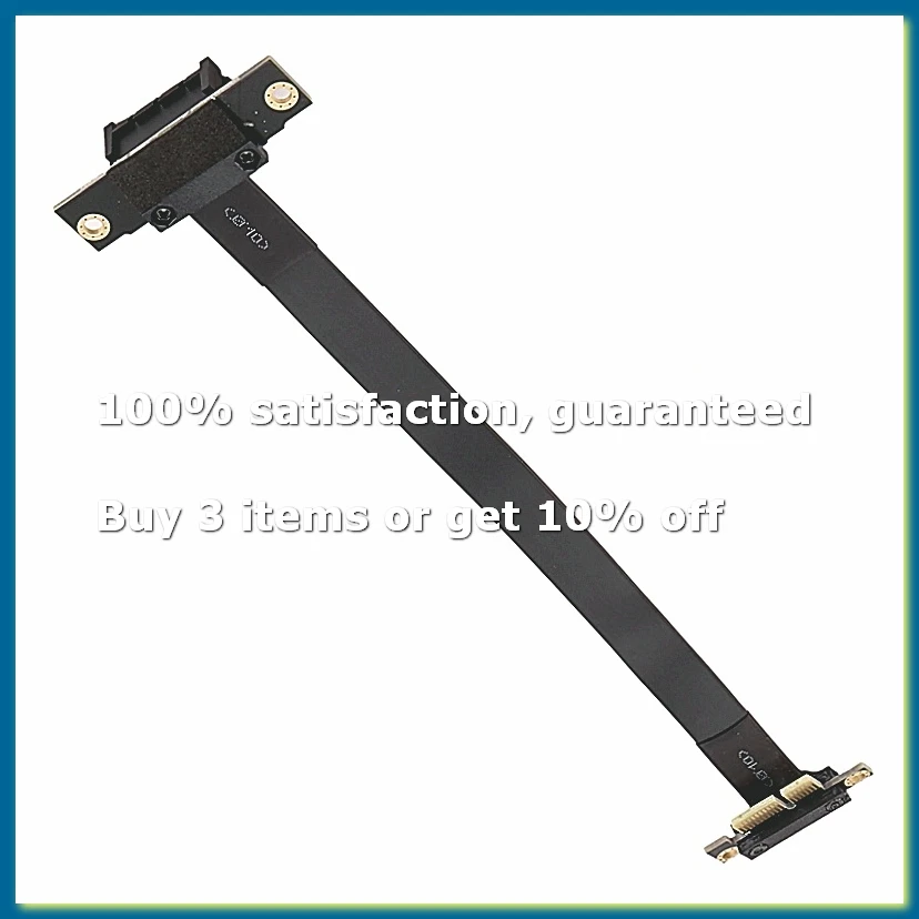 ✿PCIE X1 Riser Cable Dual 90 Degree Right Angle PCIe 3.0 X1 to X1 Extension Cable 8Gbps PCI Express 1X Riser Card 20cm