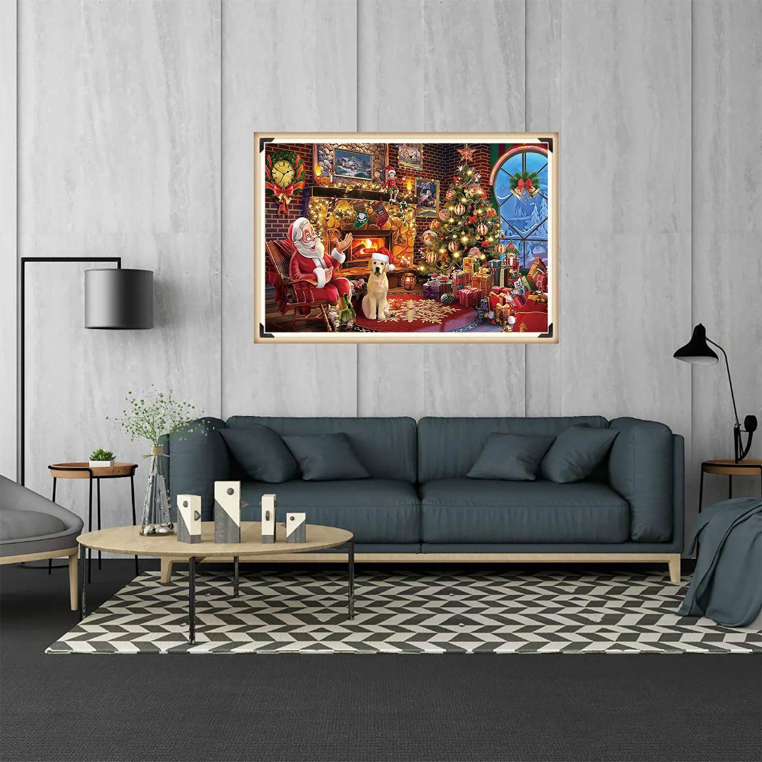 ของขวัญปีใหม่ตัวต่อจิกซอว์สุขสันต์วันคริสต์มาสตัวต่อจิกซอว์2024ปฏิทินคริสต์มาส1008ชิ้น