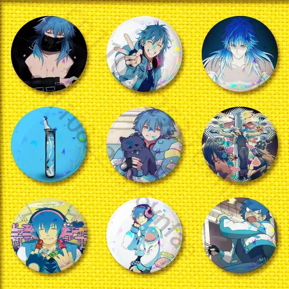 D-Dramatical M-Murder Aoba Seragaki Badges 32mm 25mm 44mm 75mm 58mm Round Pin Brooch Hat Cap Souvenir Cosplay Gift Decorations
