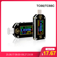 RD TC66/TC66C  Type-C PD trigger  USB-C Voltmeter ammeter voltage 2 way current meter multimeter PD charger battery USB Tester