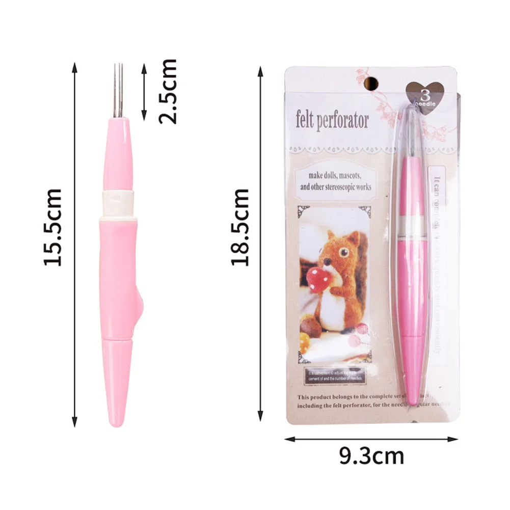 Wool Felt Needles Hand Diy Embroidery Knitting Tools Sewing Knitting Needles Sewing Accessories Tools Plastic With Handle