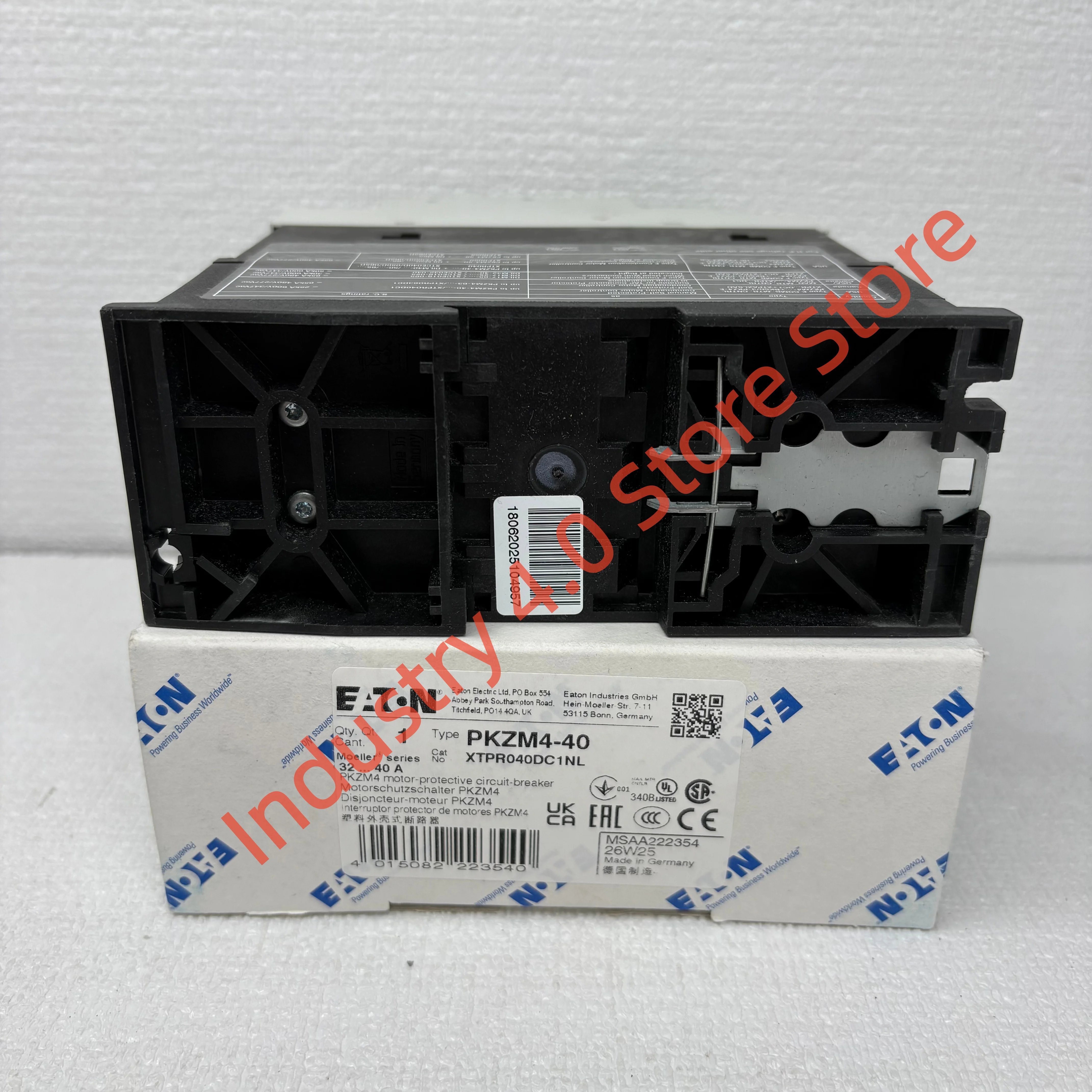 

Защита двигателя PKZM4-40 XTPR040DC1NL новая