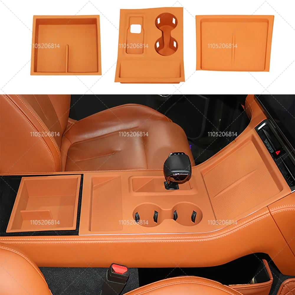 

Wireless Charging Silicone Pad Central Control Water Cup Anti Slip Pad Car Dustproof Pad Fit For BAIC JISHI Polestone 01 Rox 01