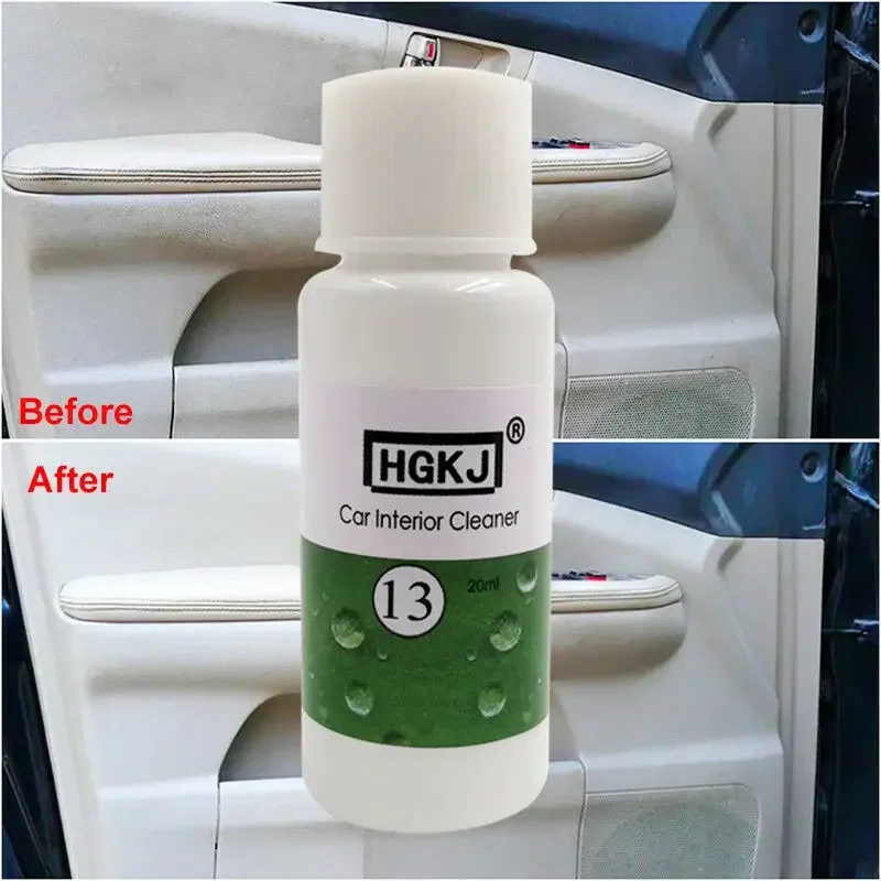 HGKJ-13 20ML Car Seat Interior Cleaner High Concentrated Foam Agent Solution Car Interior Cleaning Solution