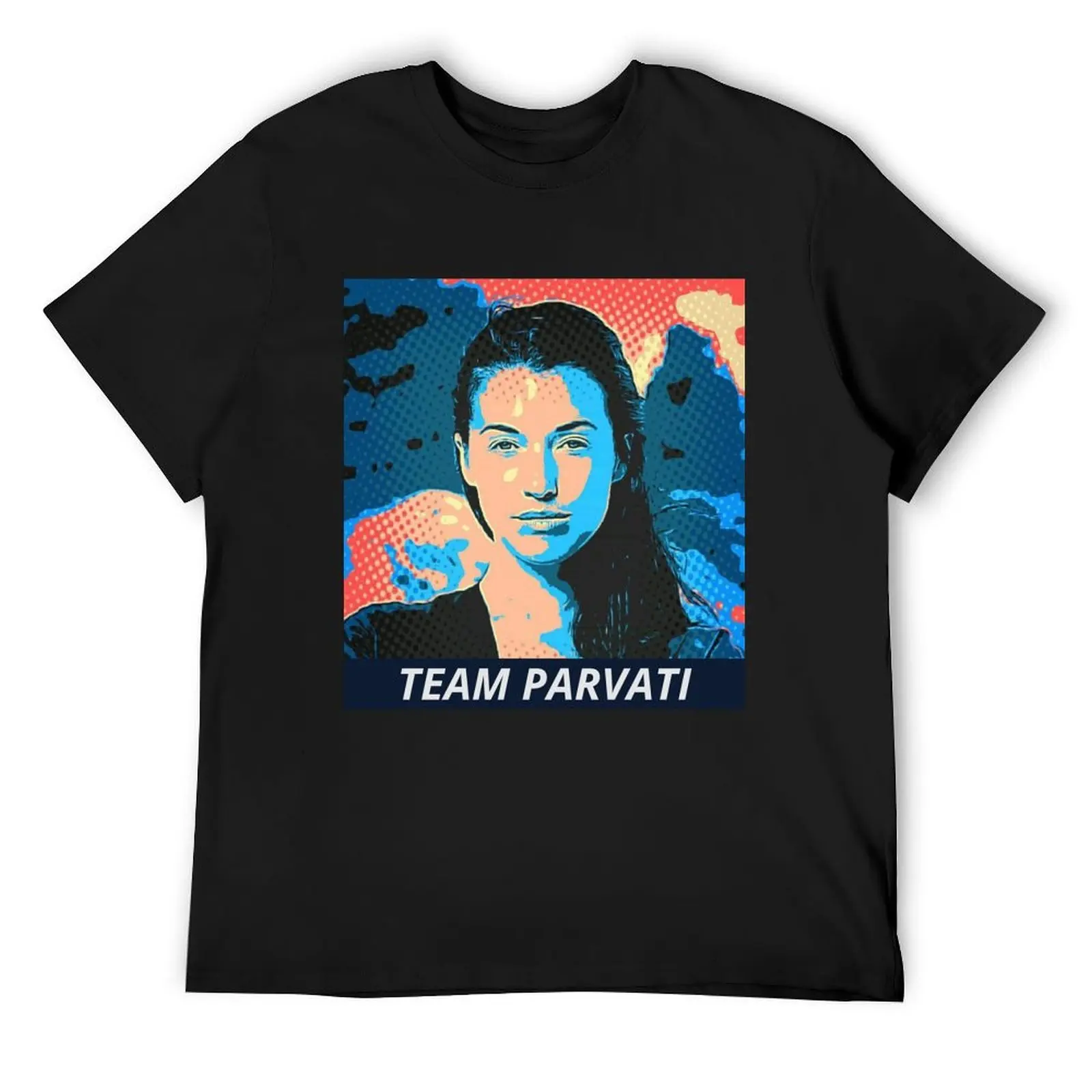 TEAM PARVATI - SURVIVOR T-Shirt customs design your own anime cute clothes korean fashion T-shirts for men cotton