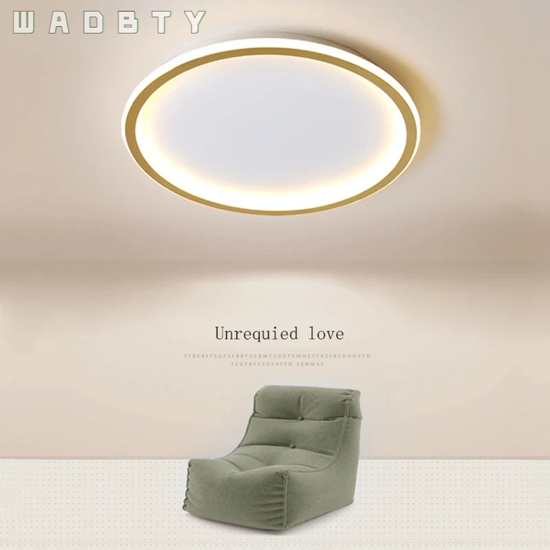 luminaria de teto led ultrafina super slim luminaria de quarto decoracao de casa sala de estar sala de estudo moderno preto branco dourado 50 cm 80cm 01