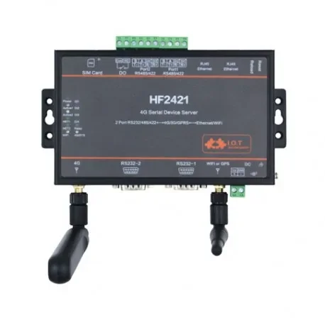 

HF Internet of Things 4gdtu serial server rs485/232 to Ethernet wifi communication device HF2421