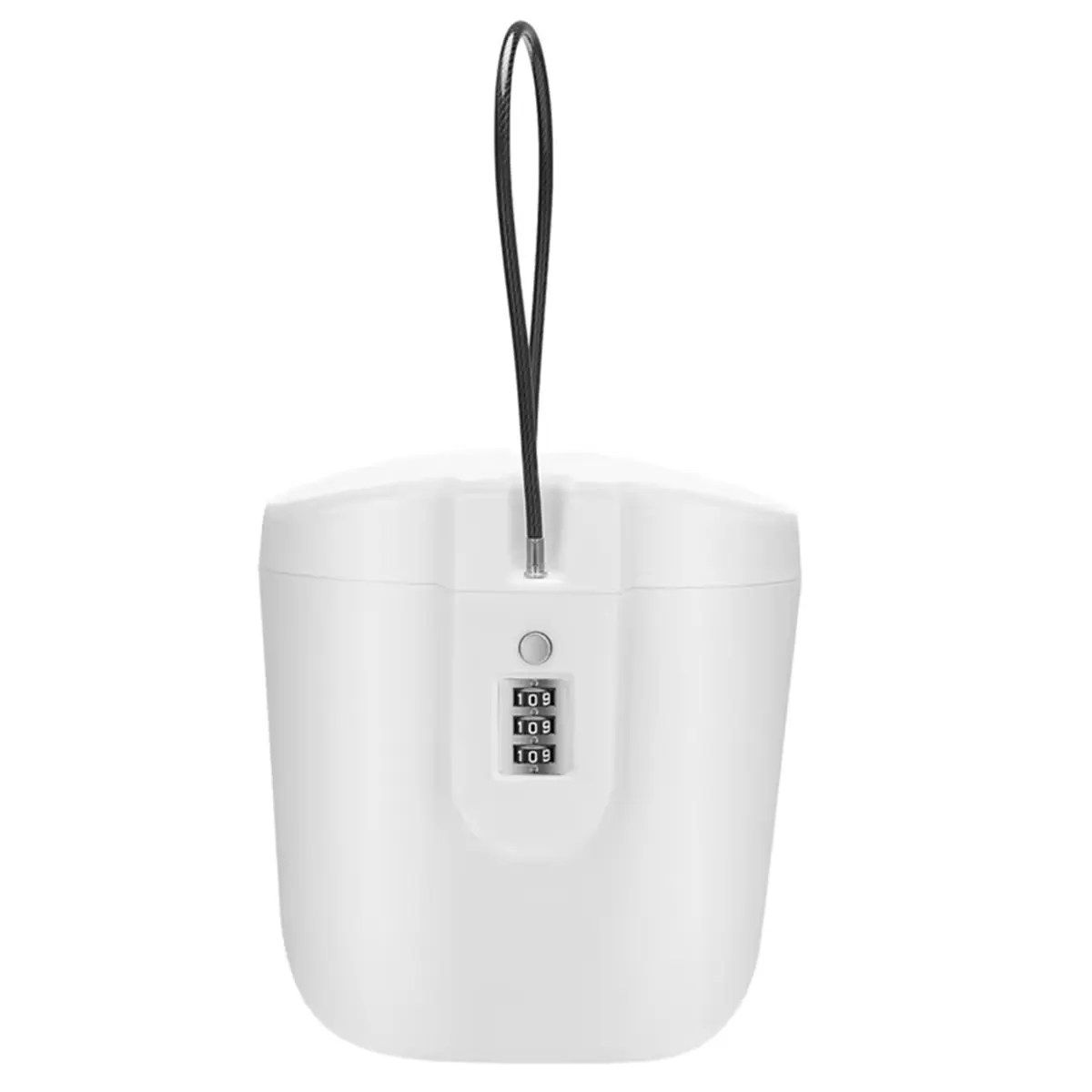 [T28C] Portable Summer Beach Safe Box 3-Digit Combination Lock with Steel Wire Outdoor Camp Beach Bucket Security Storage Box B