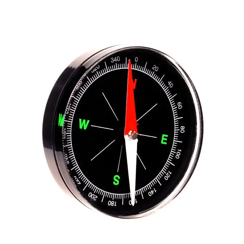 Large Outdoor Waterproof Handheld Compass, High-Precision, Strong Magnetic, Teaching, Multifunctional, 70mm