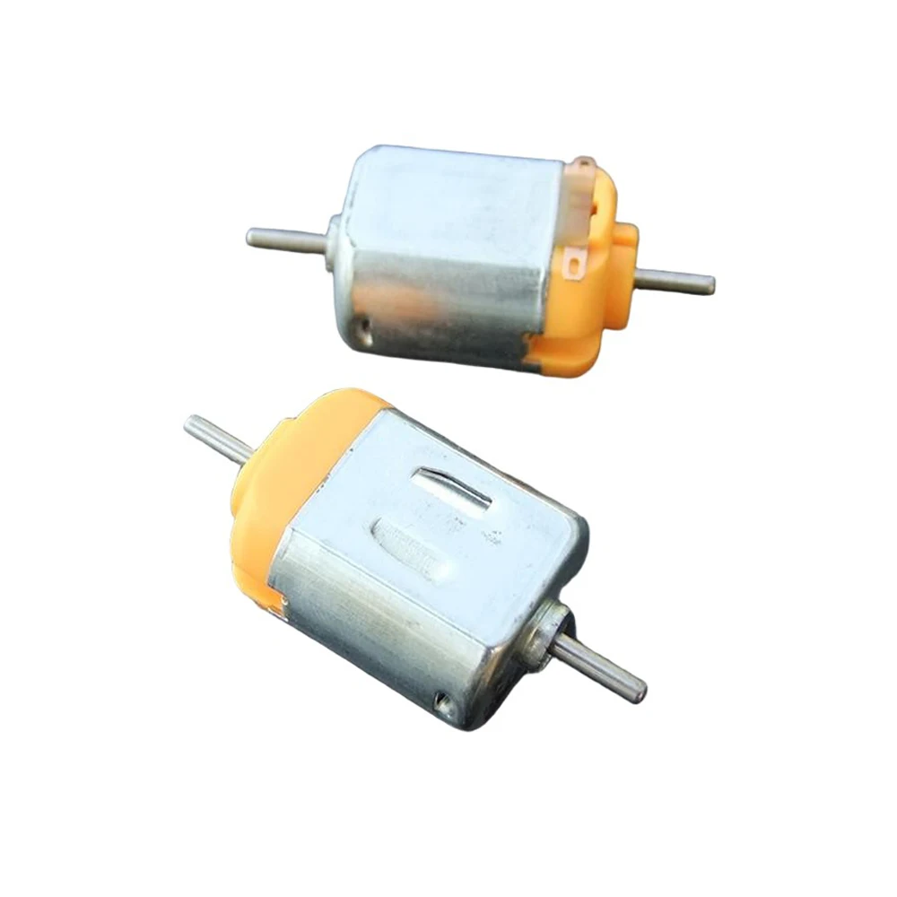 

5PCS 130 DC Dual-output Shaft Motor DIY Model Motor Small High-speed Motor DC1.5-6V Technology Toy Making Motor