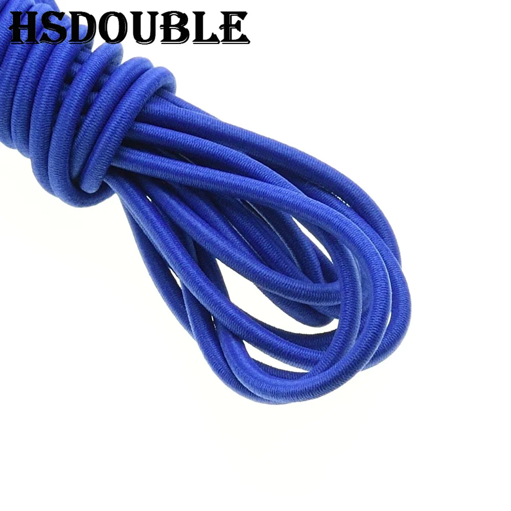 5 Yards/Pack Colorful Diameter 3mm Elastic Rope Bungee Shock Cord Stretch String for DIY Jewelry Making Outdoor Backage