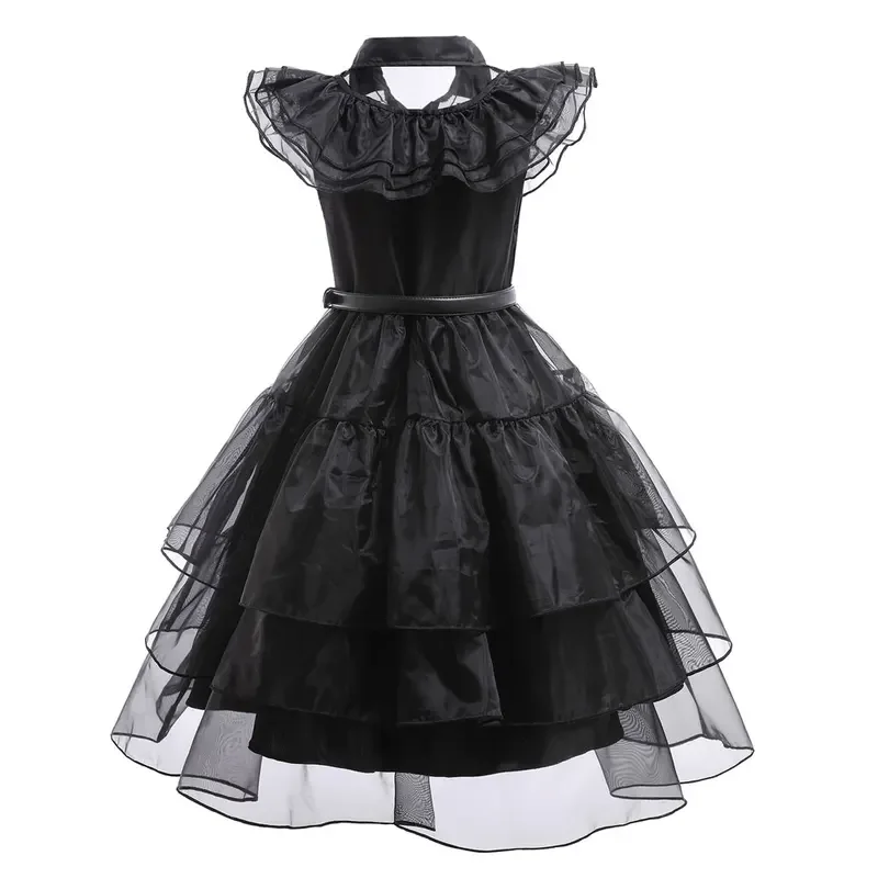 Girls christesday prom ball gown releaser cosplay kids witch dress for Halloween carnival rode play exact days dress