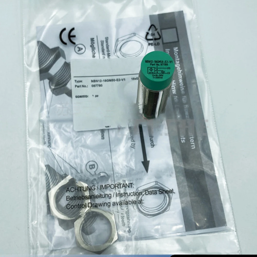 For Pepperl+Fuchs NBN12-18GM50-E2-V1 Proximity Switch Sensor