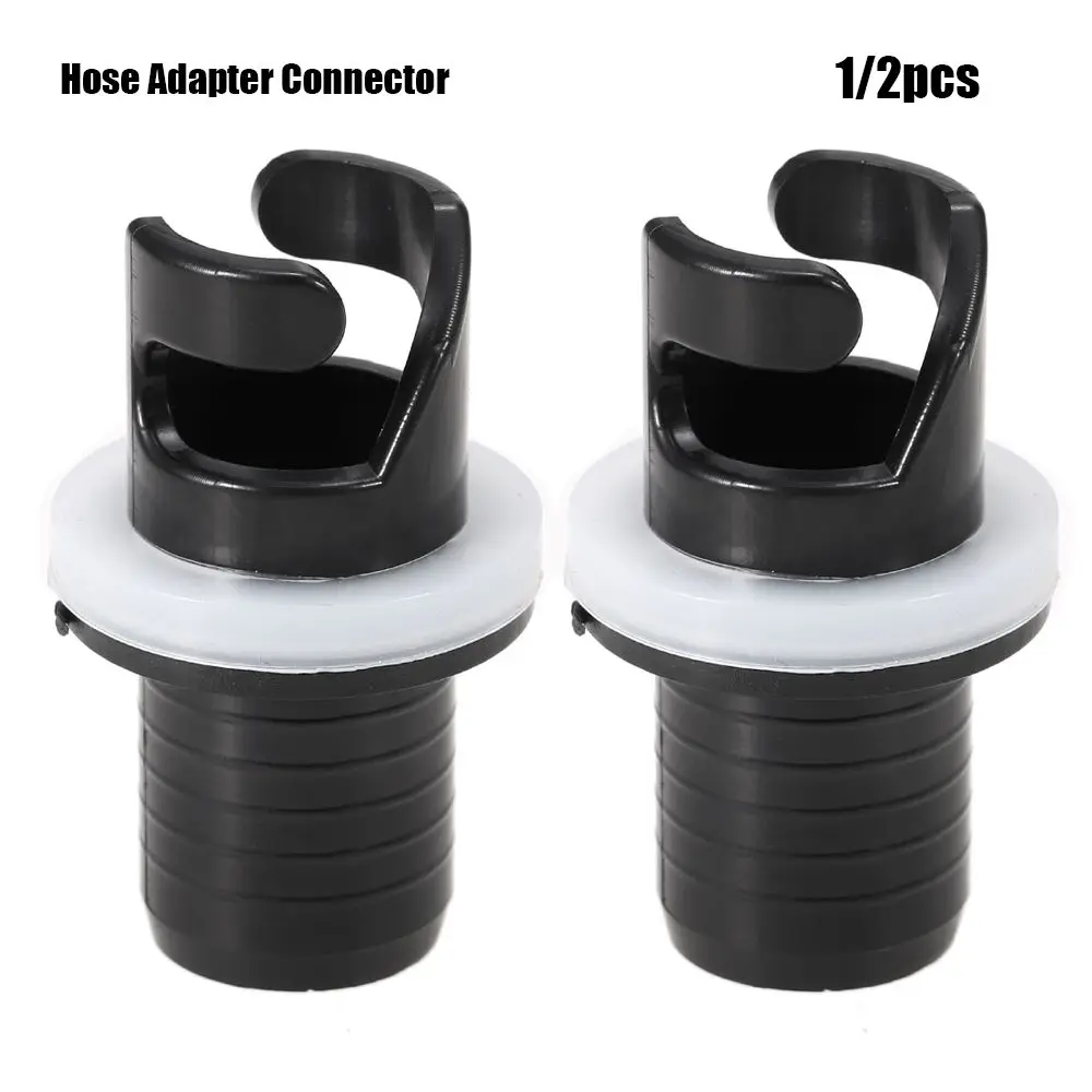 PVC Water Sports Tools Raft Foot Pump Air Valve Caps Fishing Kayak Accessories Inflatable Boat Connector Screw Hose Adapter