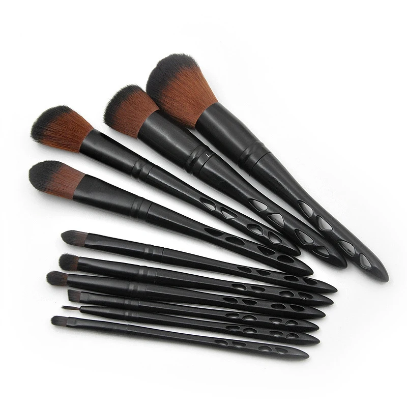 10pcs Makeup Brushes Set Cosmetic Foundation Make Up Brush Kit High Quality Eye Shadow Women Men Foundation Make Up Beauty Tool