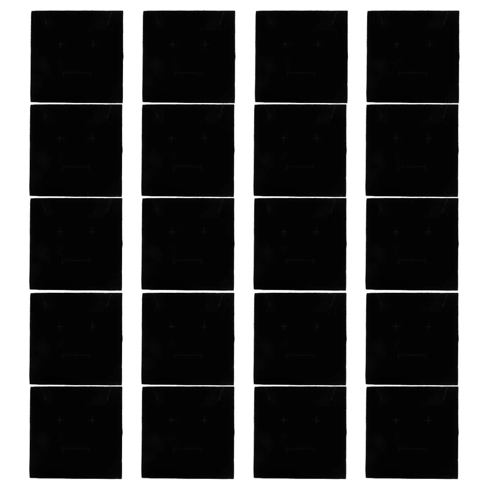 

20 шт., губчатые вставки для шкатулки для драгоценностей, мягкая подушка, подкладка для органайзера для колец, дисплей для хранения ювелирных изделий, органайзер для колец, вставка