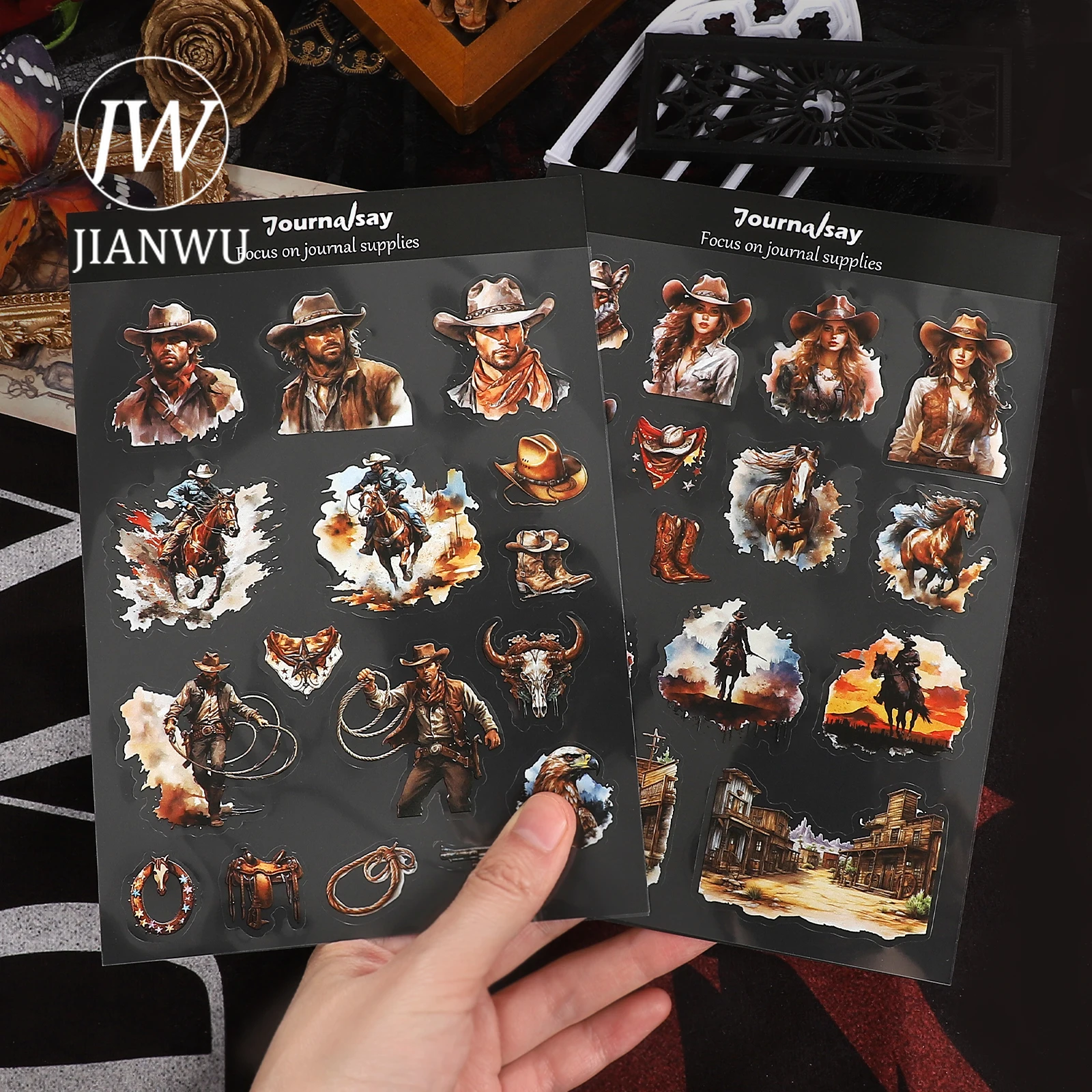 Jianwu 2 Sheets Vin… - image