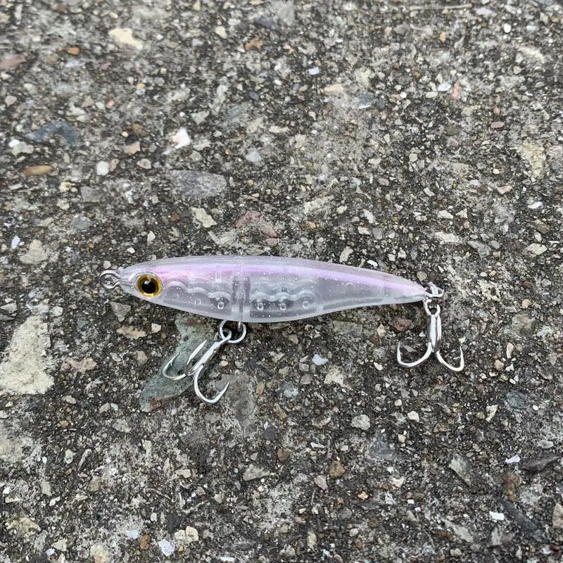 Haimaluo Golden Ball Mini Micro Fishing Lures 55mm 3.5g Slow Sinking Pencil Rock Fishing Darting Hard Baits Japan Wobblers Tackl