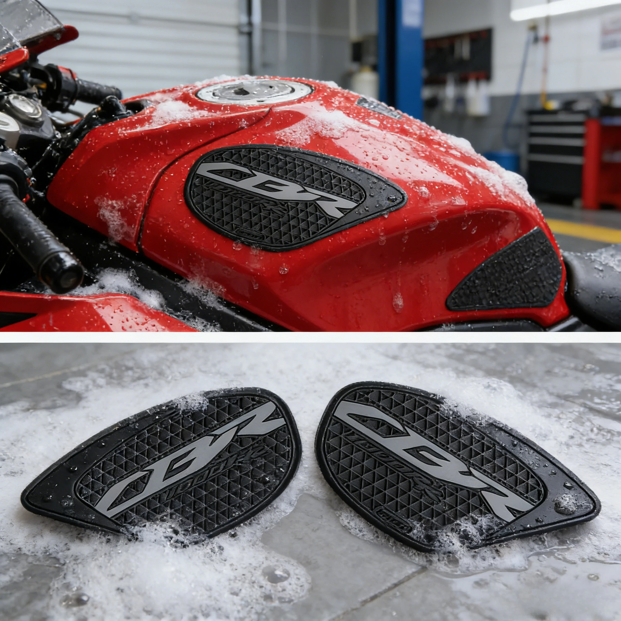 

TankPad side grips 2008-2012 for Honda CBR1000RR motorcycle side fuel tank
