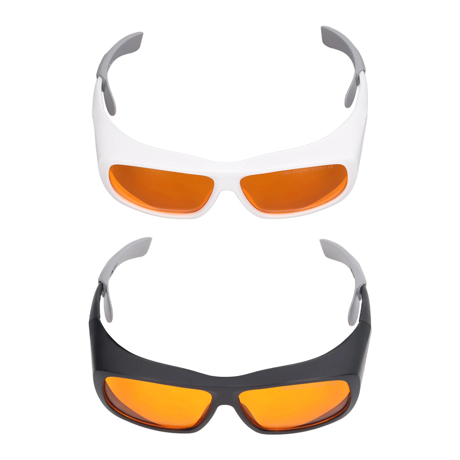 Occhiali per saldatura Occhiali laser professionali OD 5 Occhiali laser con lunghezza d'onda da 190 nm a 500 nm Occhio per macchine per incidere