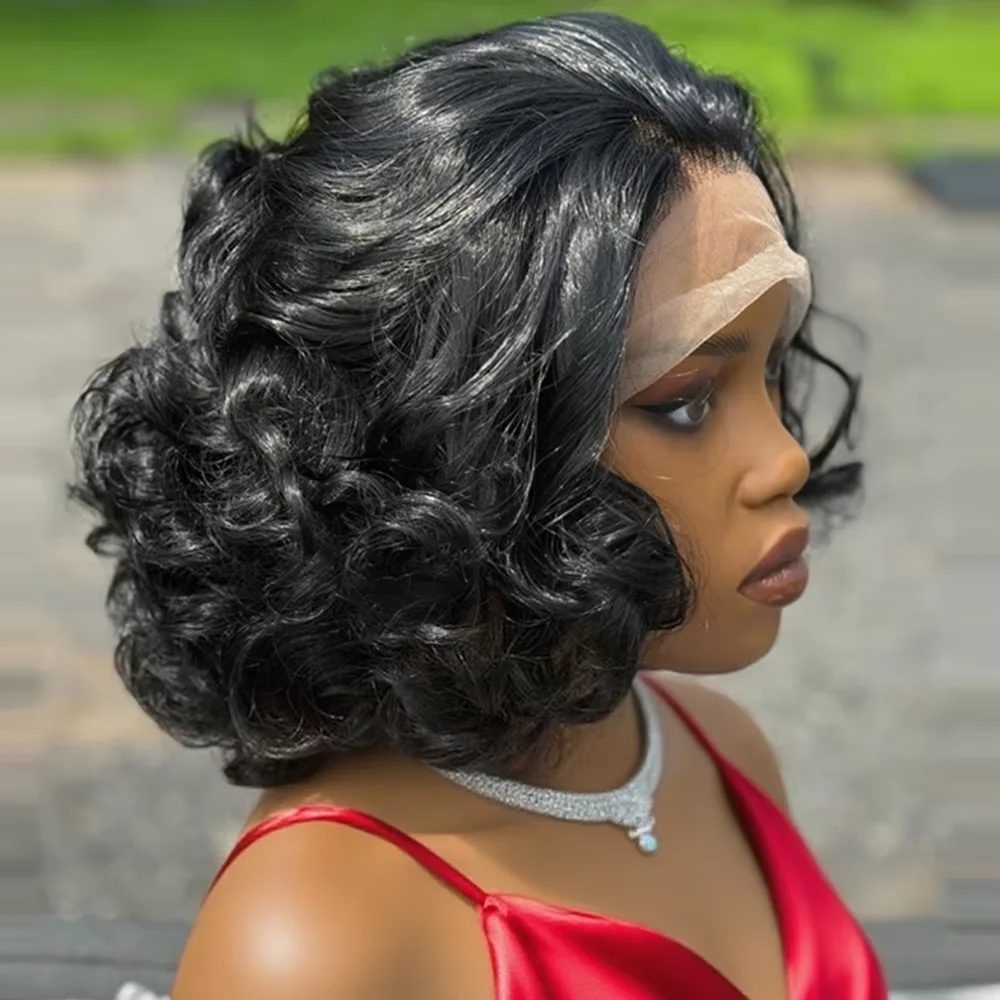 

Body Wave Ready To Wear And Go Glueless Short Bob Wig For Women Human Hair Wigs 5x5 13x6 Hd Lace Frontal Closure Wig Human Hairs