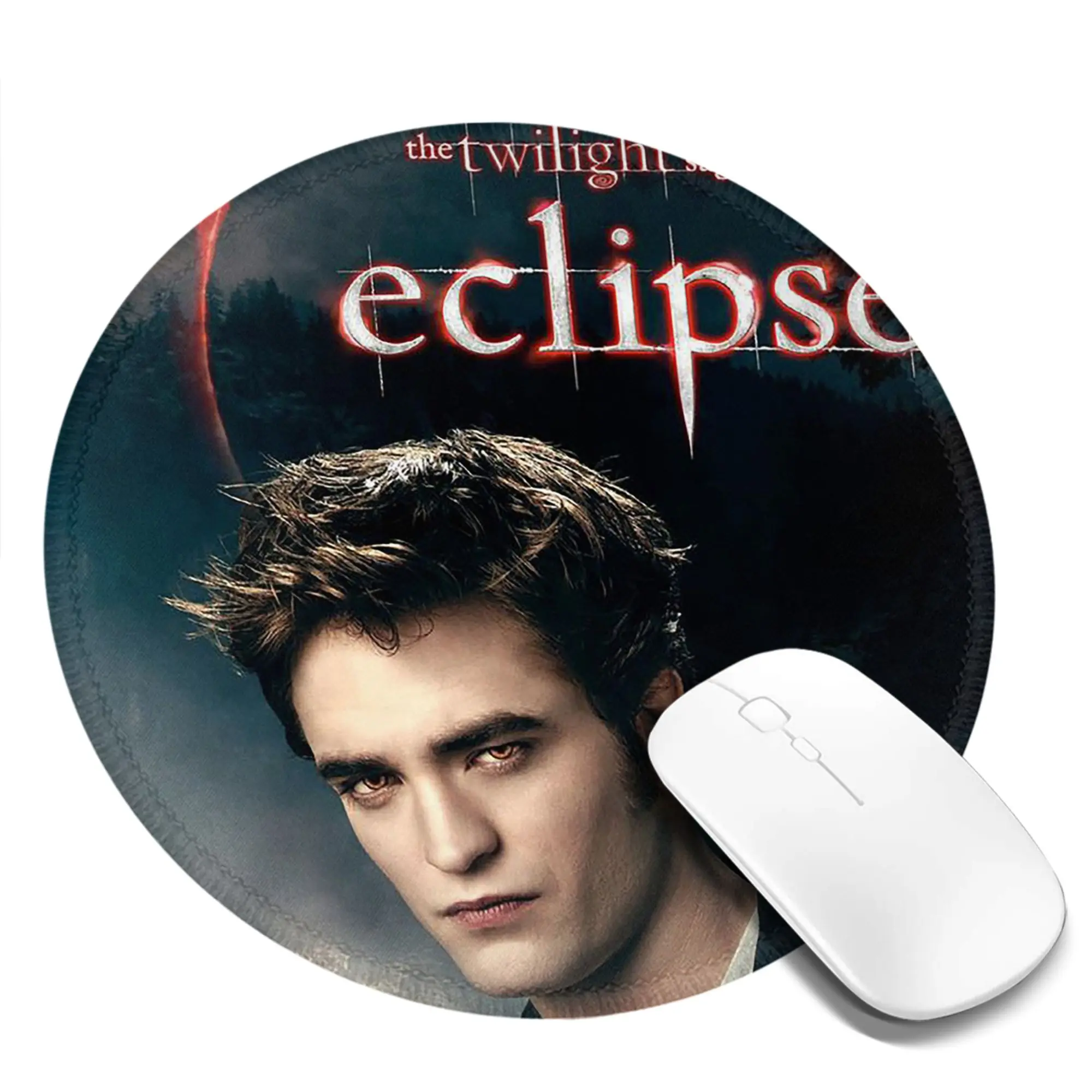 The Twilight Saga Edward Cullen Mouse Pad Computer Keyboard Mouse Mat Gaming PC Laptop Desk Mat Office Accessories Table Mats