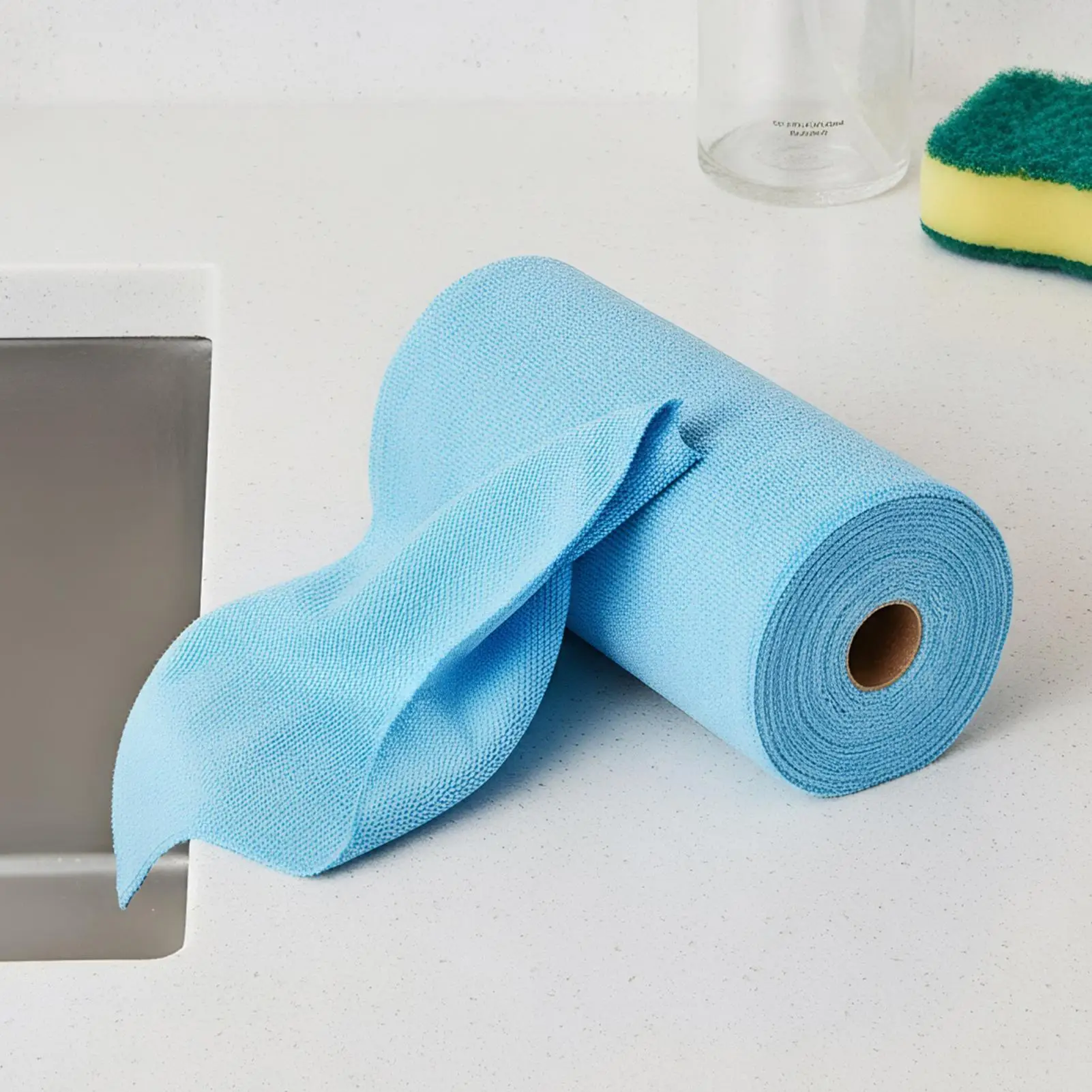 

Microfiber Cleaning Cloth Roll Easy Tear Off Absorbent Rags Absorbent Microfiber Rags For Kitchen Bathroom Mirror Dish Stove
