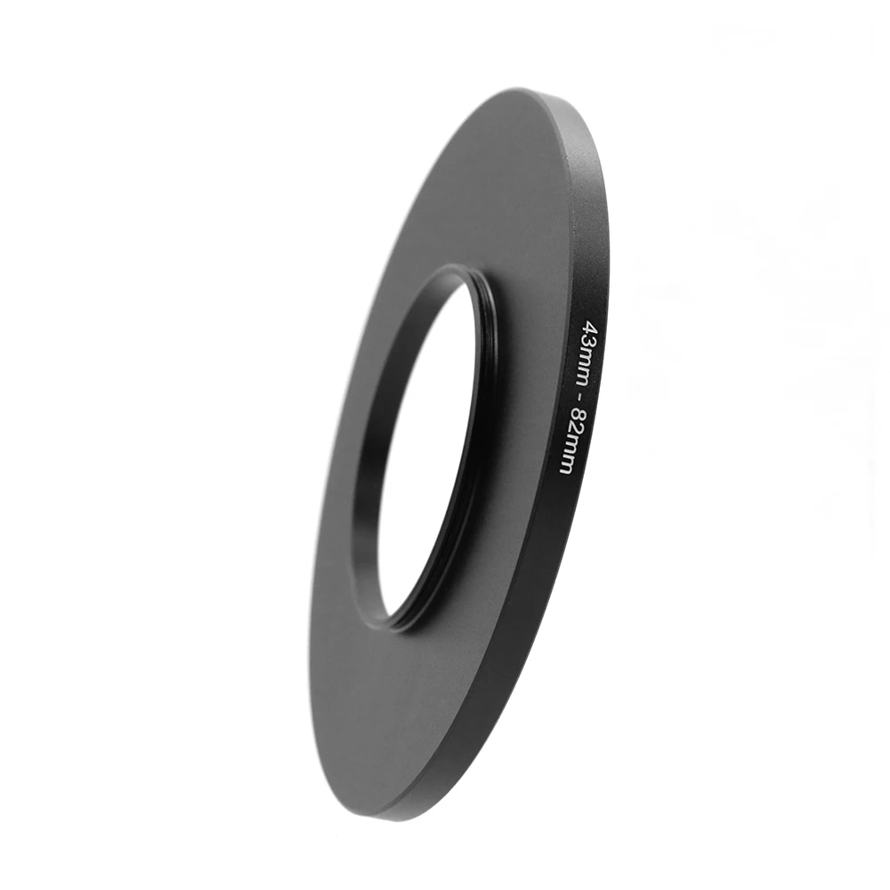 Camera lens Filter Adapter Ring Step Up Ring Metal for 43mm lens - 46 49 52 55 58 62 67 72 77 82 mm UV ND CPL Lens Hood etc.