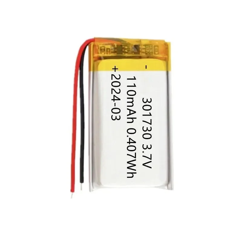[New] 100pcs Dongguan factory direct sales 301030 301525 301535 301730 polymer lithium battery 3.7V