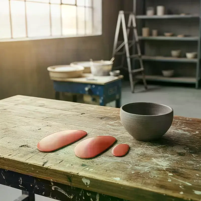 Ensemble de 3 couteaux à modeler en silicone pour une sculpture efficace de l'argile