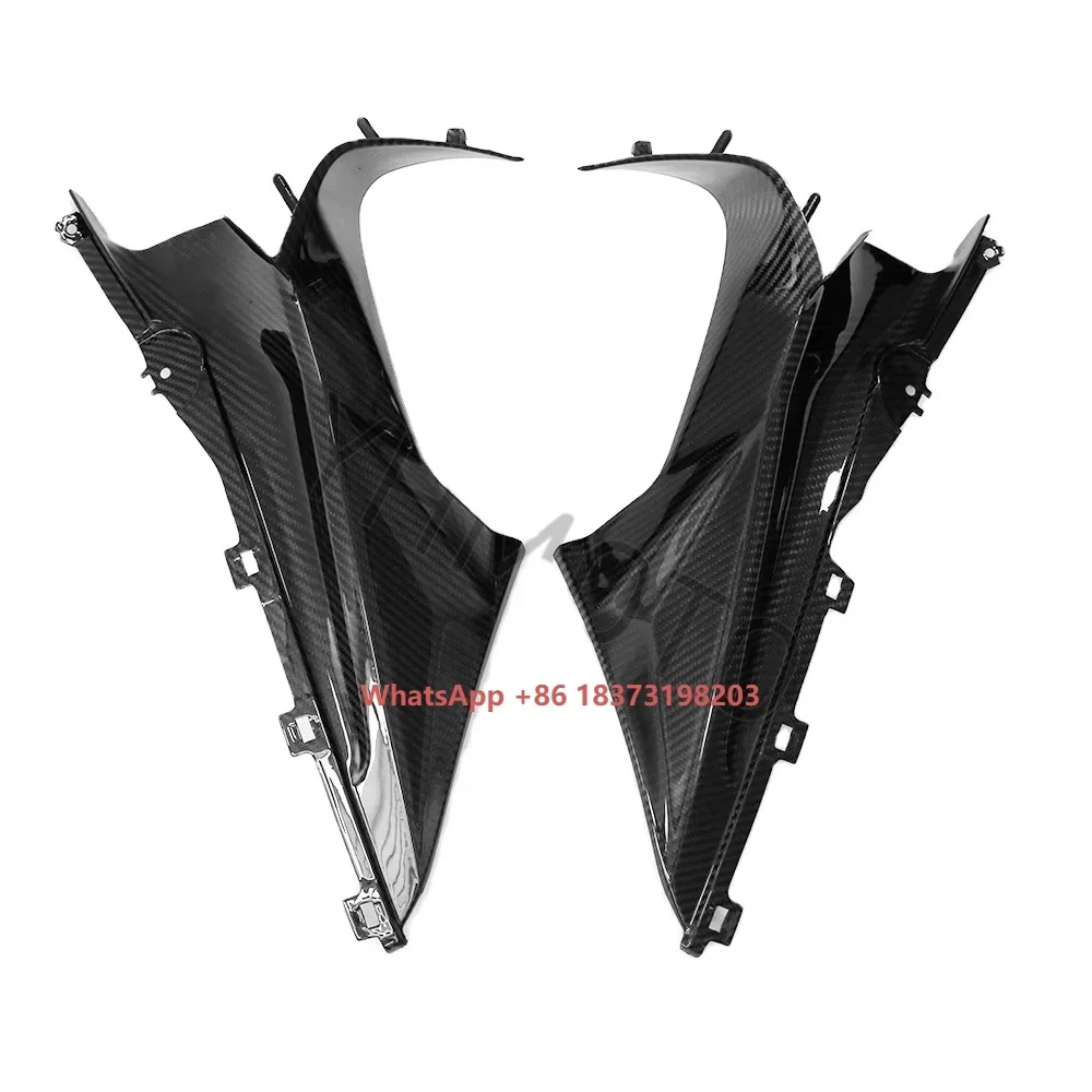 For S1000RR 2019 Motorcycle Accessories Fibre Carbon Fiber Front Side Panels Cover Decorative Guard Fairing Plate