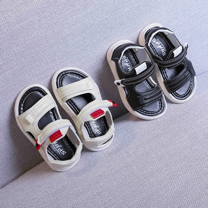

New Boys Beach Casual Shoes Girls Open Toe Sports Sandals Baby Anti Slip Soft Sole Shoes Children Sandals