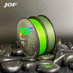 JOF Casting 8X 150m 300m 500m 100% PE Braided Fishing Line 8 Strand 20-100LB Multifilament Super Strong Fishing Line