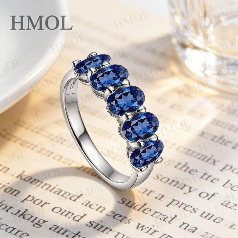 

Oval Cut 2.5ct Ring Moissanite/Lab Grown Emerald Sapphire Ruby VVS1 Clarity S925 White Yellow Rose Gold Wedding Anniversary Gift