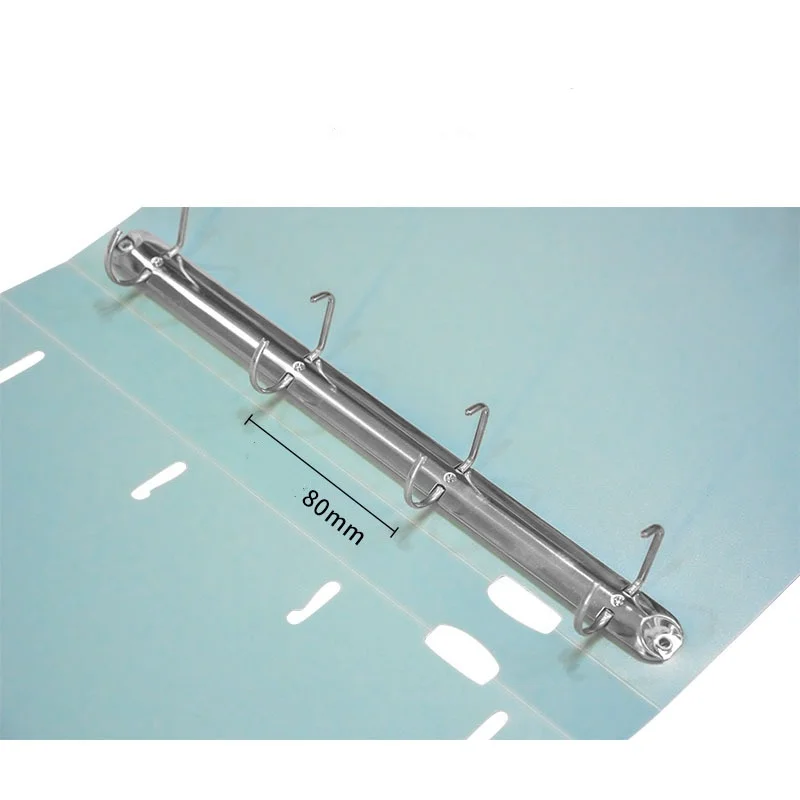 Bview Art حافظة قابلة لإعادة الملء مكونة من 4 حلقات لورق A4 - قم بتنظيم المستندات المكتبية والملفات والأوراق بشكل آمن #2