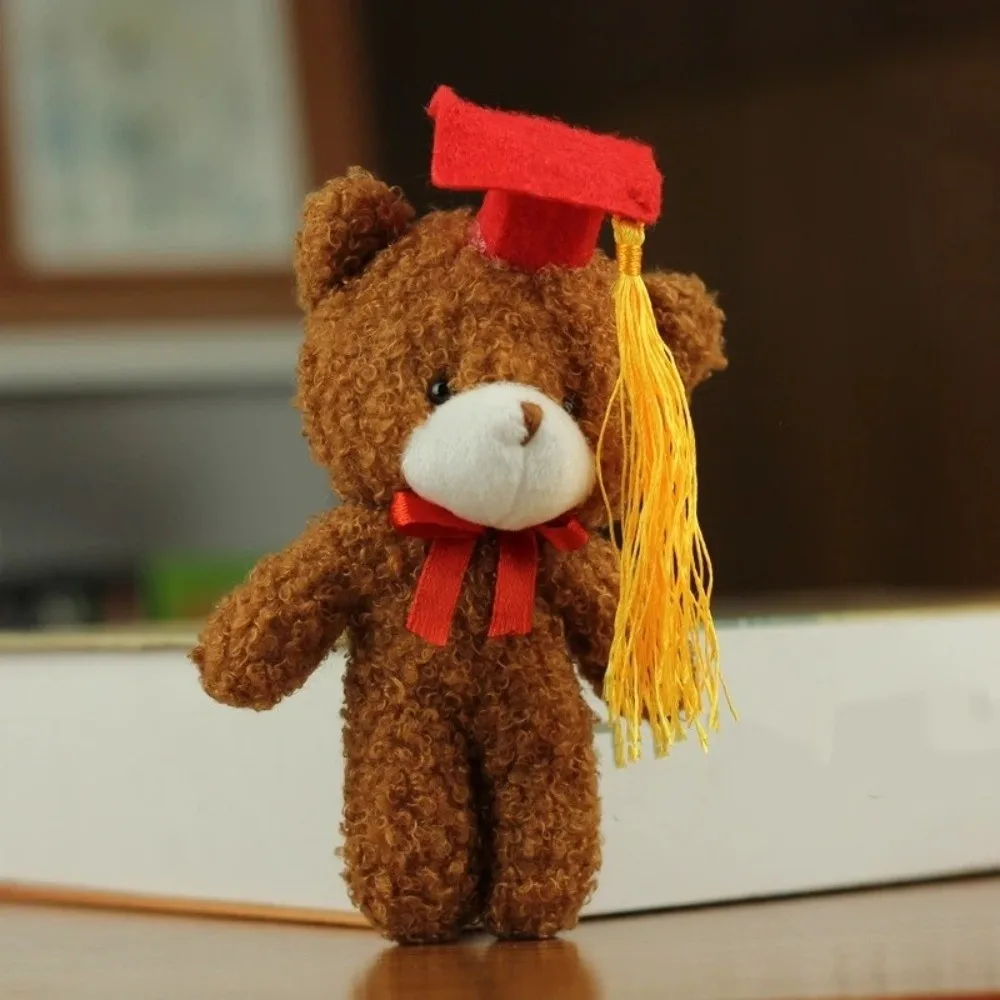 Rugzakhangers Leuke afstudeerbeer 14 cm hangende beer sleutelhanger Zachte beer hanger geschenken