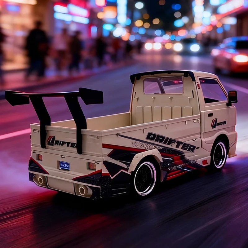D14S 1/10 스케일 4WD 브러시리스 모터 원격 조종 자동차 고속 RC 드리프트 오프로드 미니 트럭 성인 및 어린이용 장난감 모델