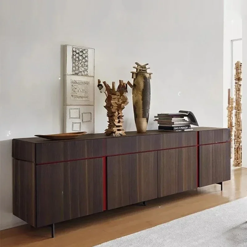 Q  light luxury solid wood entry porch cabinet model room bedroom locker