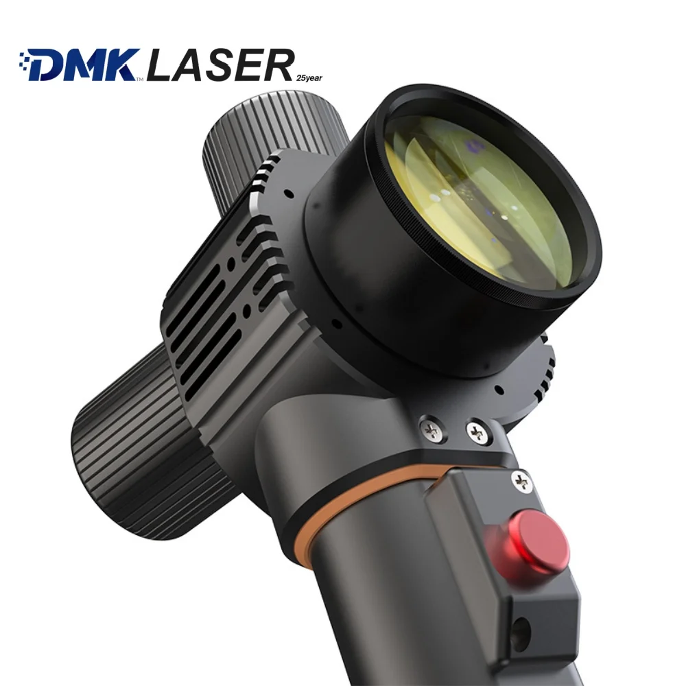 DMK ZBTK original DHCP200 water Cooled Double Axis Pulse Cleaning Laser Head for Oxide Paint Removal Laser Cleaning Machine