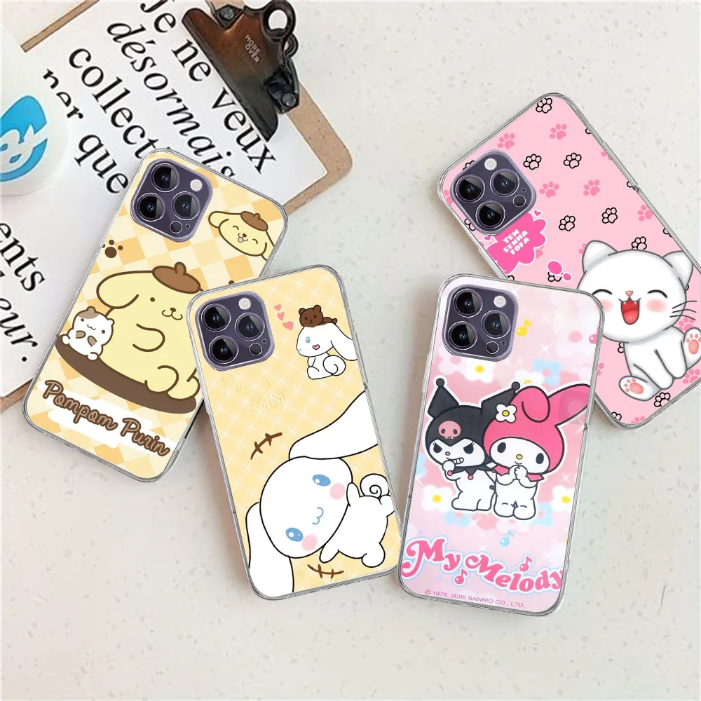 Imagem -03 - Sanrio Soft Case para Moto g8 g9 Edge 20 30 40 Neo S30 G40 Fusão Ultra Pro Além Disso Play Power Js-98