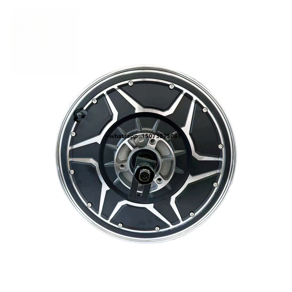 

QSMOTOR 12 Inch 6000WP 50H V5 Electric Scooter Motorcycle BLDC Brushless Dual Hall Wheel Hub Motor