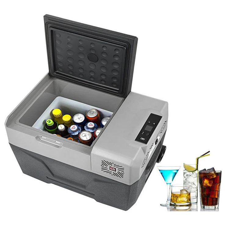 Car Refrigerator 55L Compressor Portable Small Refrigerator Car Refrigerator Freezer For Caravan RV