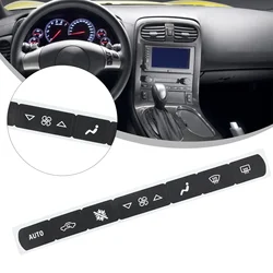 1set A/C Climate Control Button Repair Decal Sticker For Corvette C6 2005-2013 Air Conditioning Panel Button Repair Sticker